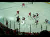 Faceoff deep in Carolina's zone